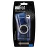 Braun PocketGo Mobile Shave Electric Travel Shaver, Electric Razor for Men For On The Go, Fully Washable, Portable Shaver With Travel Lock, M60, Blue view 1