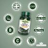 Natures Aid Vitamin B Complex 50 + C - High Strength B Vitamins with Vitamin C - Supports Energy, Nervous System & Immunity, Reduce Tiredness and Fatigue - Vegan, Gluten Free, Non-GMO - 30 Tablets view 4