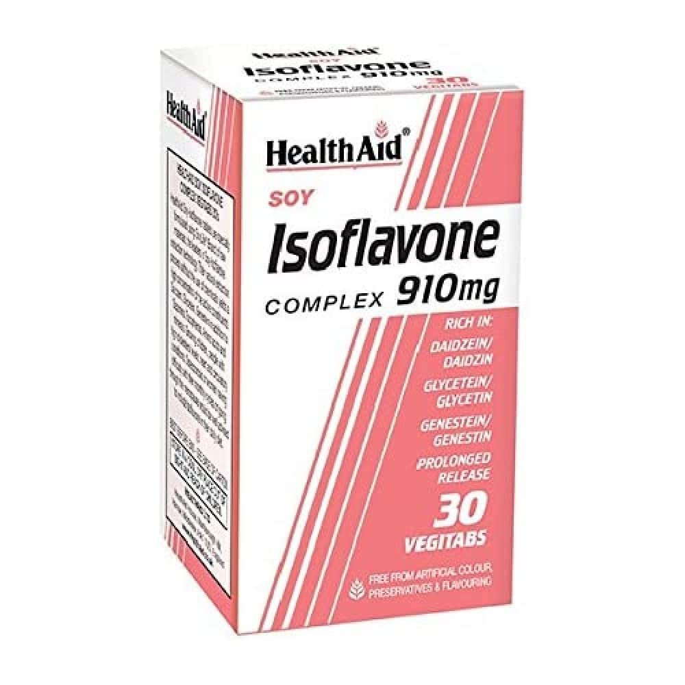 HealthAid SOYA Isoflavone - 30 Vegan Tablets