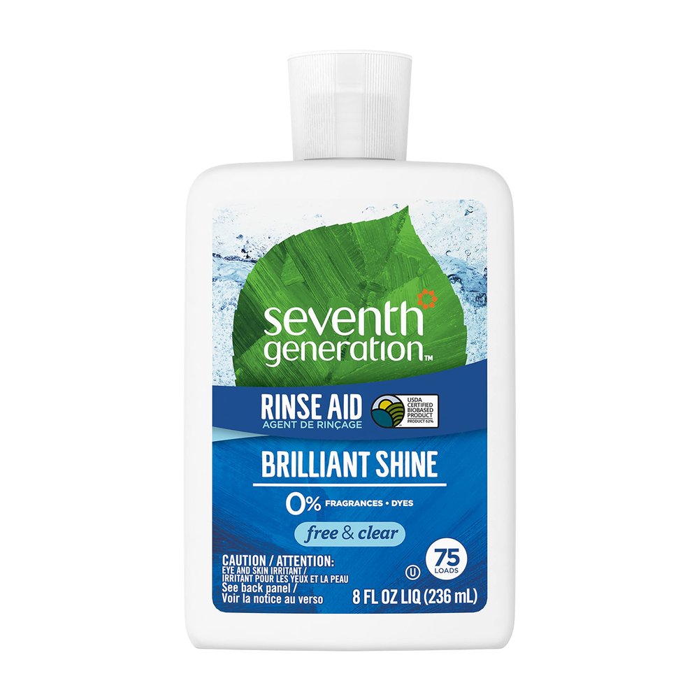 Seventh Generation Rinse Aid Free & Clear, 8 oz