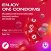 100 Pack of ON Condoms, Gossamer, Extra Thin 0.055 mm, Natural Latex view 2