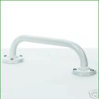 12" GRAB BAR / SUPPORT RAIL WHITE BATHROOM AID