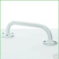 12" GRAB BAR / SUPPORT RAIL WHITE BATHROOM AID