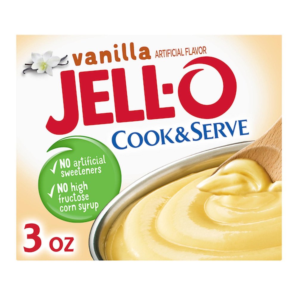 Jell-O Vanilla Cook & Serve Pudding & Pie Filling 85g