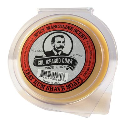 Col. Conk Products, Inc. Col. Conk Bay Rum Shaving Soap 3.75 Ounce Large