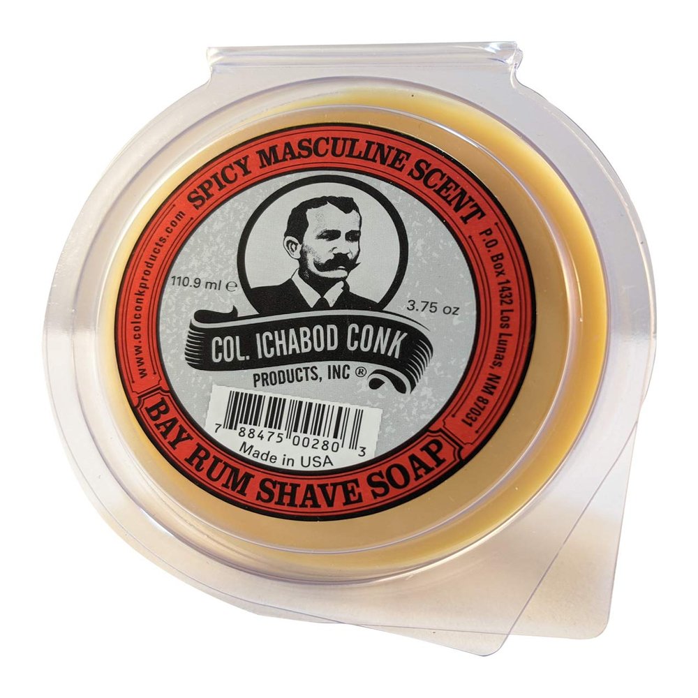 Col. Conk Products, Inc. Col. Conk Bay Rum Shaving Soap 3.75 Ounce Large
