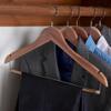 Household Essentials CedarFresh 26340 Red Cedar Wood Clothes Hangers | Locking Trouser Bar and Swivel Hook | Set of 4 view 2