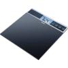Beurer GS39 Talking Bathroom Scale | Glass bathroom scale XXL standing platform | Reads your weight aloud in your choice of language | 150kg loading capacity | Holds your last 4 readings view 1