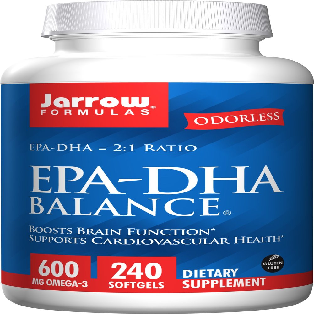 Jarrow EPA-DHA Balance, 240 Softgels (Multi-Pack)