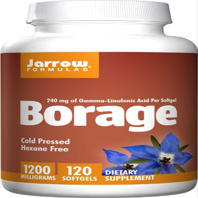 Jarrow Borage GLA-240 plus Gamma Tocopherol(120 gels) (Multi-Pack)