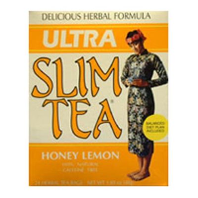 Hobe Labs Ultra Slim Tea Honey Lemon - 24 Tea Bags