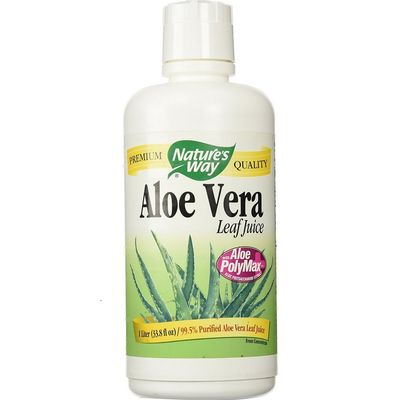 Nature'S Way Organic Aloe Vera Whole Leaf Juice - 33.8 Fl Oz