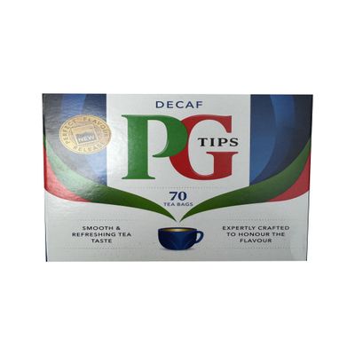 PG Tips Decaf 70 Pyramid Tea Bags (2 Pack)
