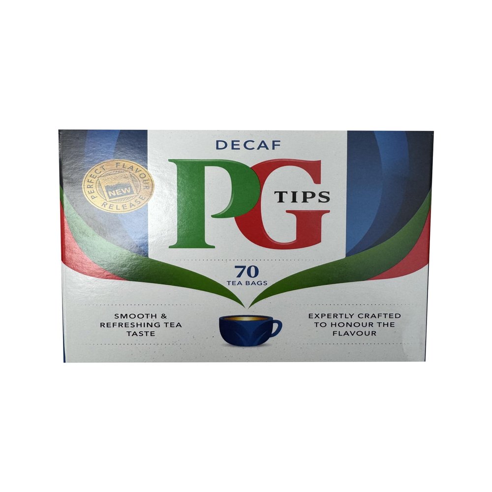 PG Tips Decaf 70 Pyramid Tea Bags (2 Pack)