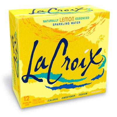 Naturally Lemon Essenced Sparkling Water | 12 x 355ml