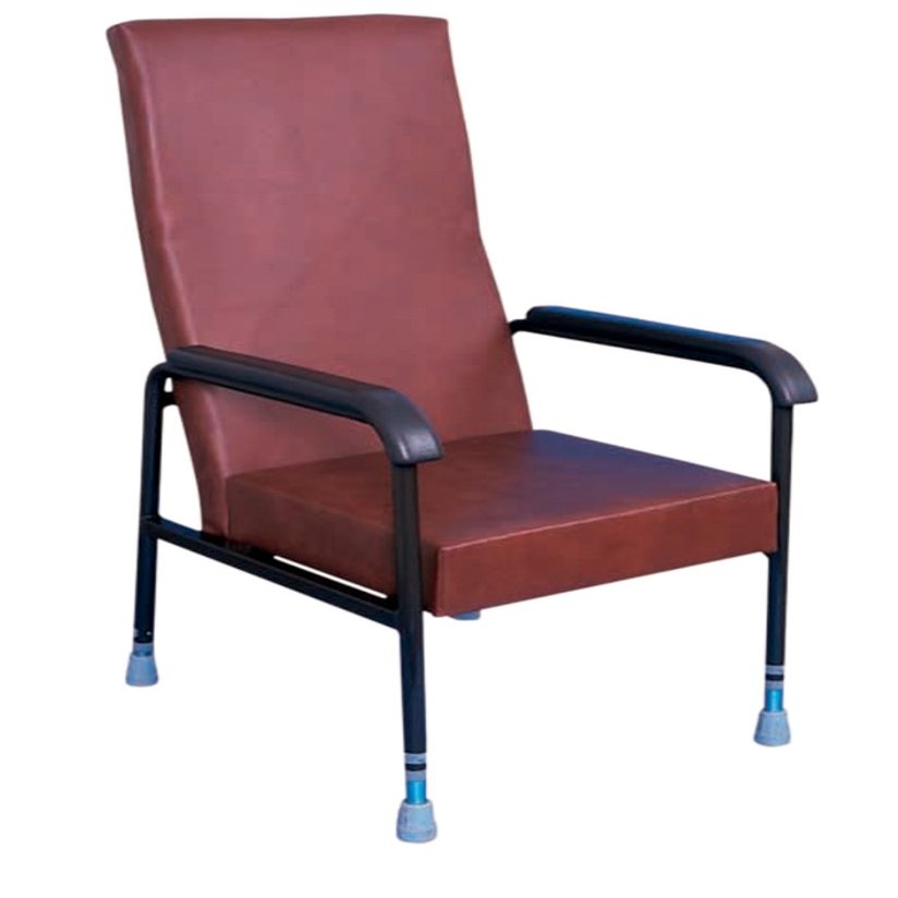 Aidapt Longfield Height Adjustable Chair. Ergonomically Designed to Give Lumbar Support, Wipe Clean Finish