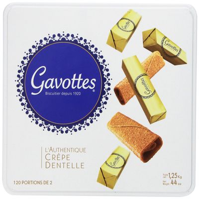 Gavottes - Crispy Lace Crepes from France, 240ct, 44oz by Loc Maria [Foods]