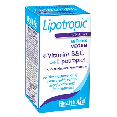HealthAid Lipotropics - 60 Tablets