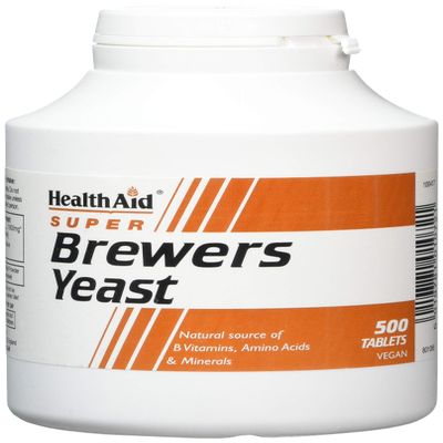HealthAid Brewers Yeast - 500 Tablets