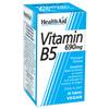 HealthAid Calcium Pantothenate (Vitamin B5) 750mg - Prolong Release - 30 Tablets view 1