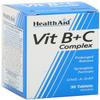 HealthAid VIT B+C Complex - Prolong Release - 30 Tablets view 1