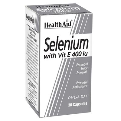 HealthAid Selenium 100ug - 30 Capsules