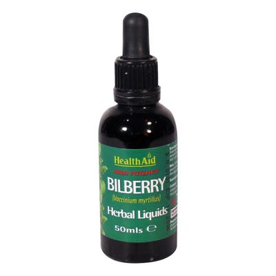 HealthAid Bilberry (Vaccinium myrtillus) 50ml Liquid