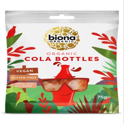 BIONA Organic Cool Cola Bottles, 75g