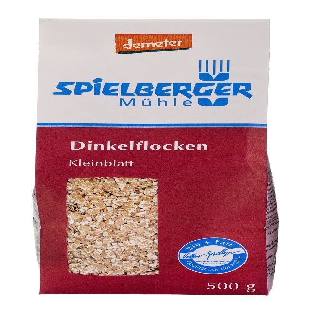 Spielberg, Demeter Dinkelflocken Kleinblatt, 500g