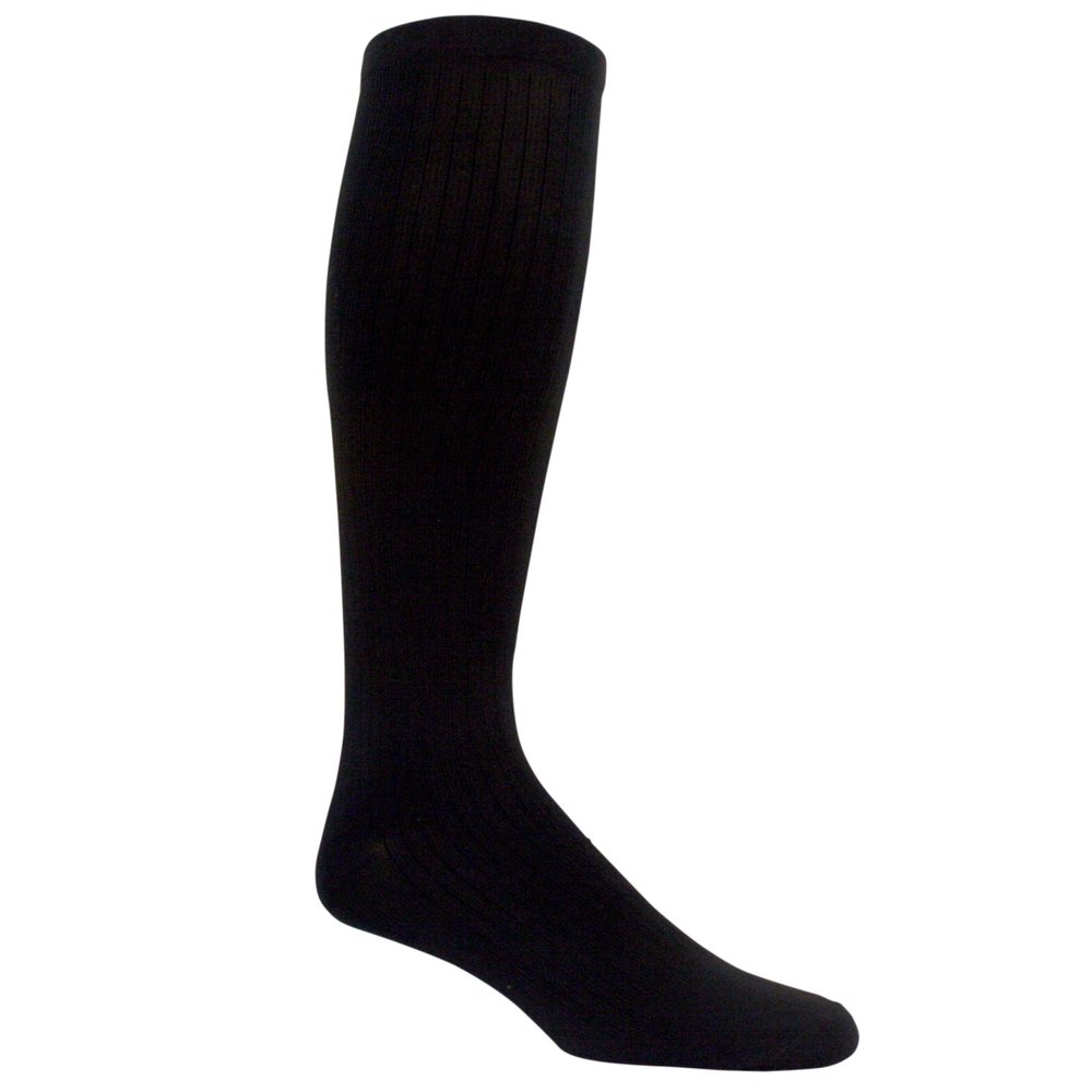 Dr. Scholl's Men's 1 Pair Otc Compression Support Socks Large Black