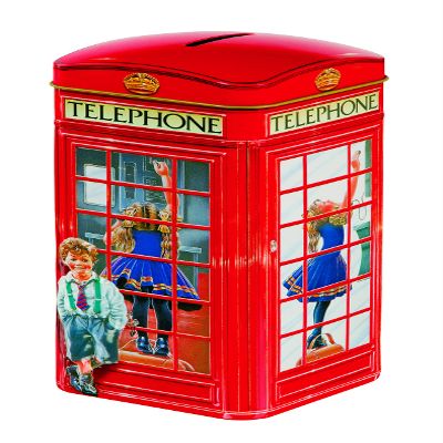 Churchill's Confectionery Telephone Kiosk Tin 150 g English Toffee