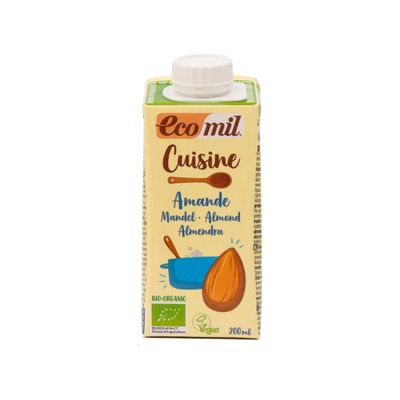 Ecomil Organic Cuisine Chef Almond Cream 200 ml