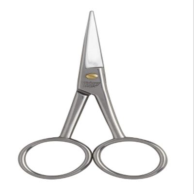 Vitry Shiny Stainless Steel Mustache Scissors, 14 cm