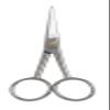 Vitry Shiny Stainless Steel Mustache Scissors, 14 cm view 1
