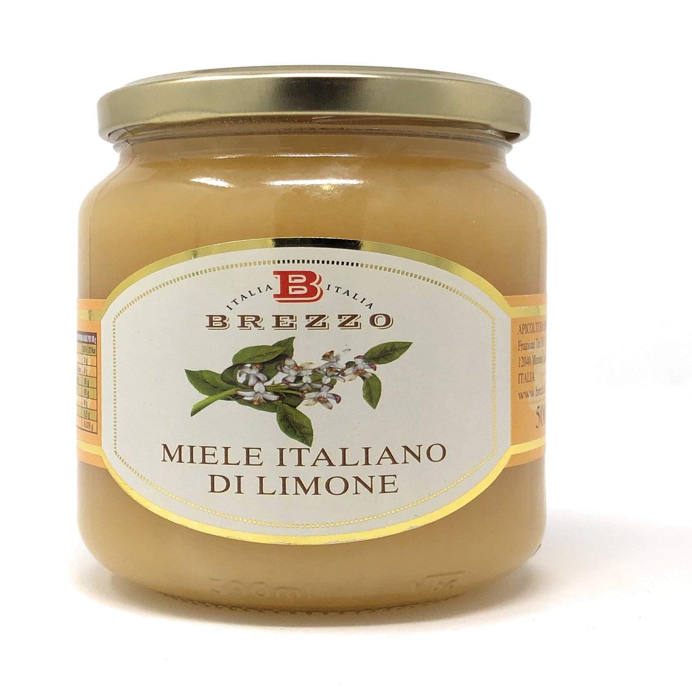 Brezzo Zitronenbltenhonig 500 g Glas