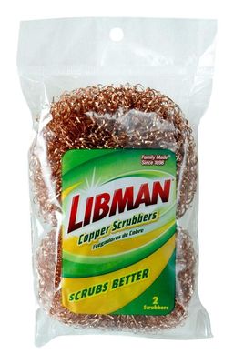 Libman Copper, 2 Scrubbers