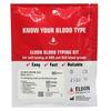 1 x Blood Type Test Kit - Group A, B, RHD Testing - Home EldonCard Tests view 2