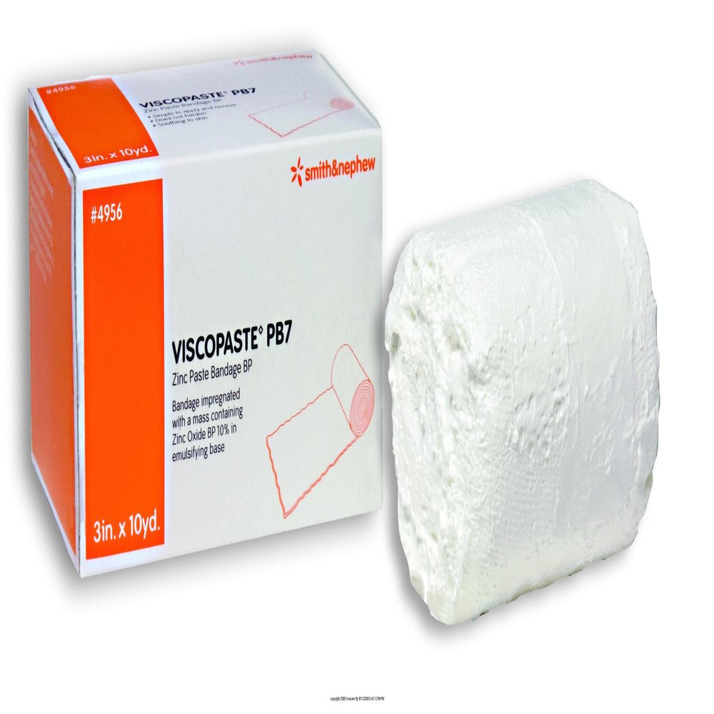 Viscopaste PB7 Zinc Paste Bandage, Viscopaste Zinc Bndg 3 in, (1 CASE, 48 EACH) by SMITH & NEPHEW INC.