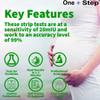 60 x One Step Ovulation Strips 20miu/ml Test Kit Sensitive Fertility Predictor Testing Sticks (Wide Width) view 2