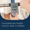 OMRON BF511 Family Body Composition Monitor with 8-Sensor Full Body Measurement, BMI, Body Fat Percentage Analysis - Digital Weighing Scale for Adults/Kids (from 6 Years) - 330 lbs / 150 kg Capacity view 4