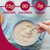 protidiet Instant Oatmeal Maple Brown Sugar Mix 17.6 oz. Jar (20 Servings) by Pro-Amino view 2