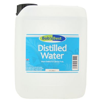Distilled Water Ultra Pure Steam Distilled Food Grade - 5 litres
