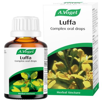 A.Vogel Luffa Complex Drops | Herb Tincture | Extract of 7 Tropical Herbs Including Luffa | Suitable for Vegans | 50ml