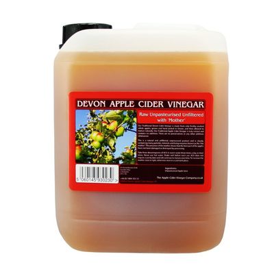 Apple Cider Vinegar with 'Mother' - 5 litre Plastic Jerry Can