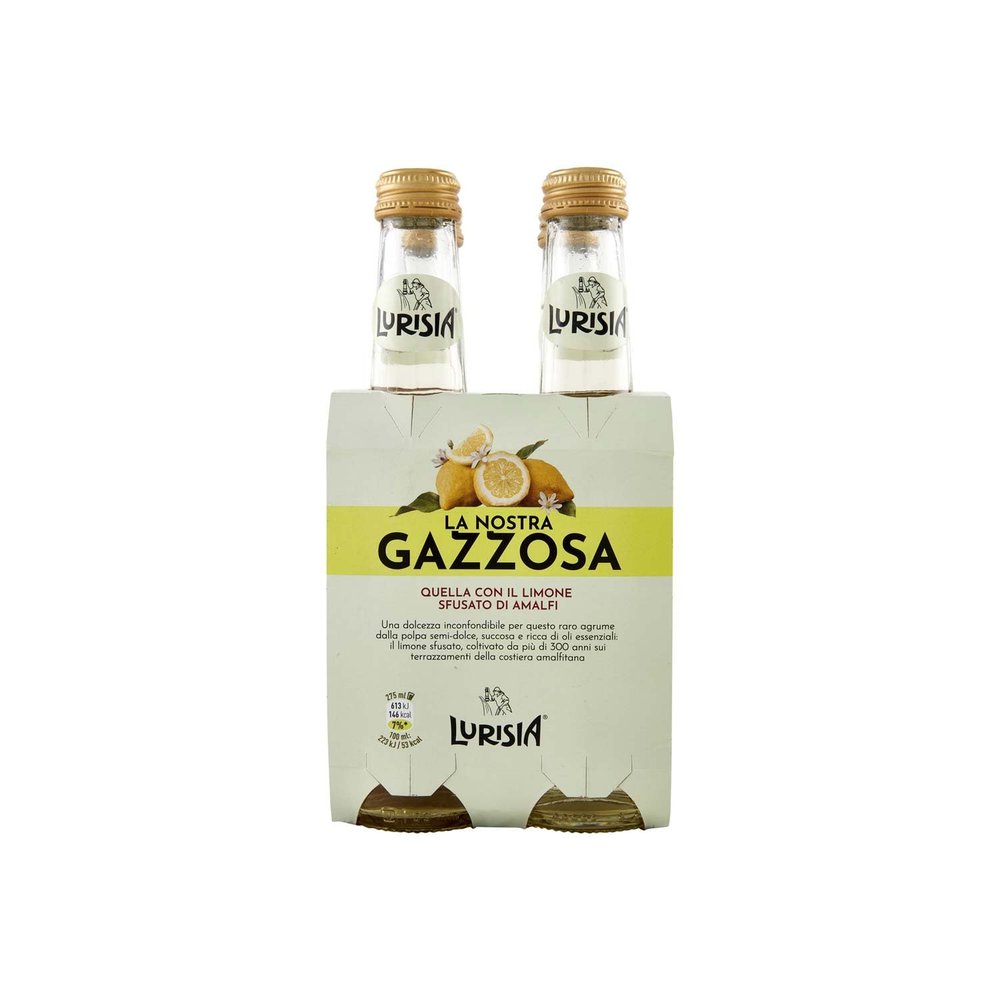 Lurisia - LIMONADE ARTISANALE LA GAZZOSA X4