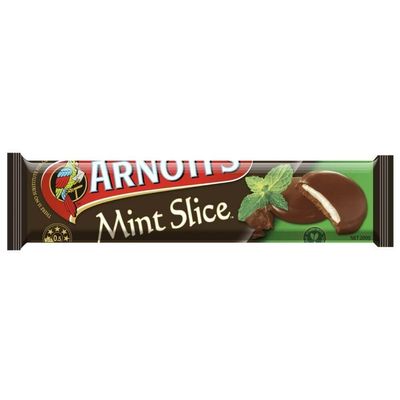Arnotts Chocolate Mint Slices 200g