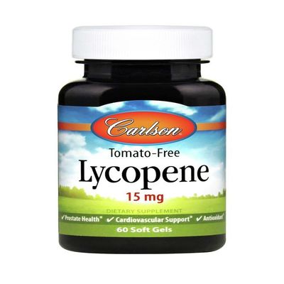 Carlson Labs Lycopene, 15mg, 60 softgels
