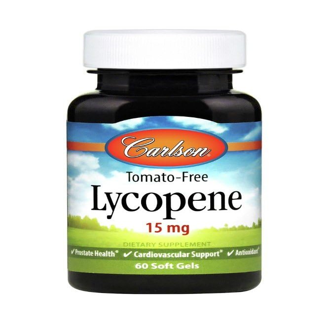 Carlson Labs Lycopene, 15mg, 60 softgels
