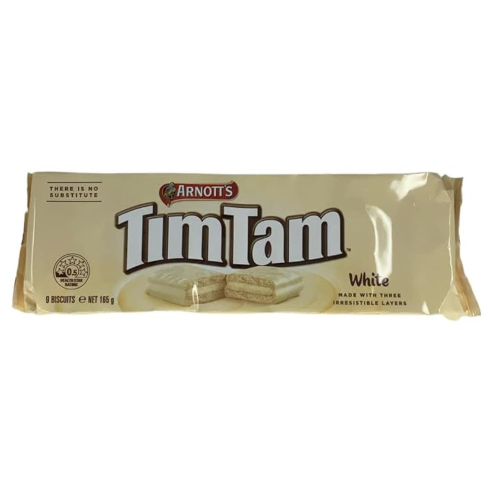 Candy Arnott's Tim Tam Biscuits White Chocolate, 200 g