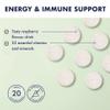 Higher Nature - Multi Effervescent - 22 Essential Vitamins and Minerals - Gluten-Free - Multivitamin Vegetarian - 20 Tablets view 3